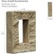 Ekena Millwork 4"W x 3"D x 7 7/8"H Universal Electrical Cover for StoneWall Faux Stone Siding Panels, Colfax PNUEC04X08CO - alternate 2